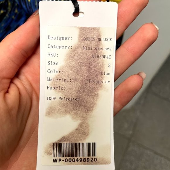 Queen Mulock Butterfly Print Button Down Dress - Picture 5 of 5